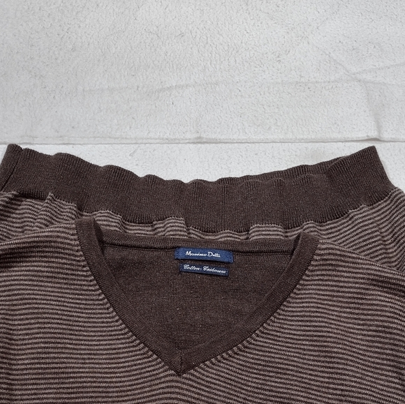 Mossimo Dutti Vintage V-Neck Cotton Cashmere  Sweater L - Picture 12 of 16